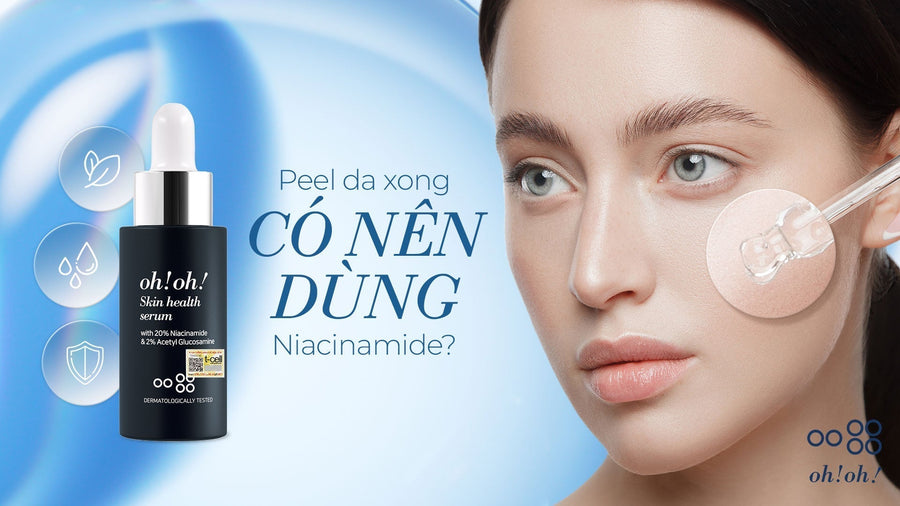 PHÁC ĐỒ SỬ DỤNG NIACINAMIDE PHỤC HỒI SAU XÂM LẤN