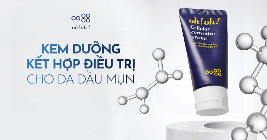 Calamine Oil Control, Anti-Inflammatory Cream for Oily, Acne-Prone Skin