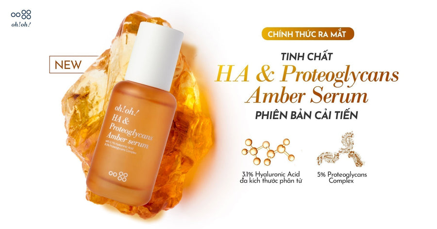 OFFICIAL LAUNCH: HA & Proteoglycans Amber Serum - Intensive Hydrating, Restoring, and Rejuvenating Serum