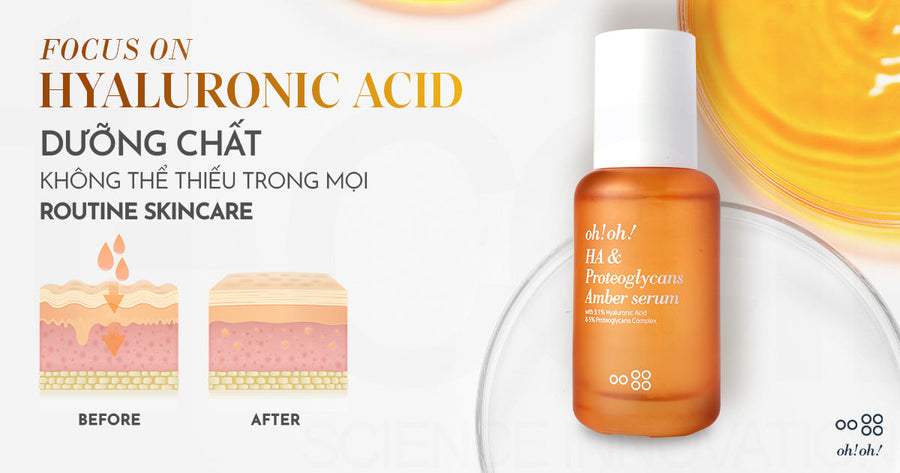 FOCUS ON HYALURONIC ACID - AN INDISPENSABLE NUTRIENT IN EVERY SKINCARE ROUTINE