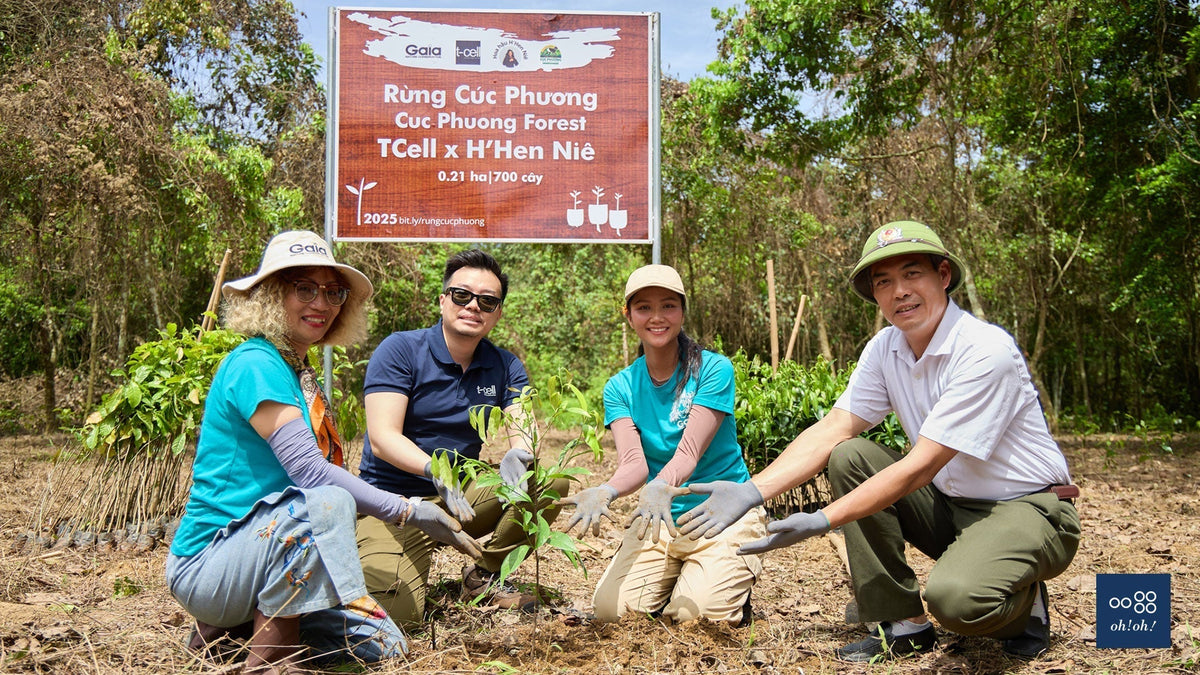 "FOR AN EVERGREEN FOREST" – OH!OH! VIETNAM AND MISS H'HEN NIÊ SOW GREEN SEEDS FOR A SUSTAINABLE FUTURE