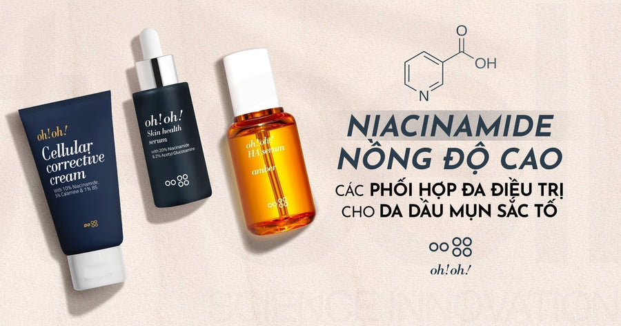 NIACINAMIDE: ACTIVE INGREDIENT COMBINATIONS FOR OILY, ACNE-PRONE, PIGMENTED SKIN