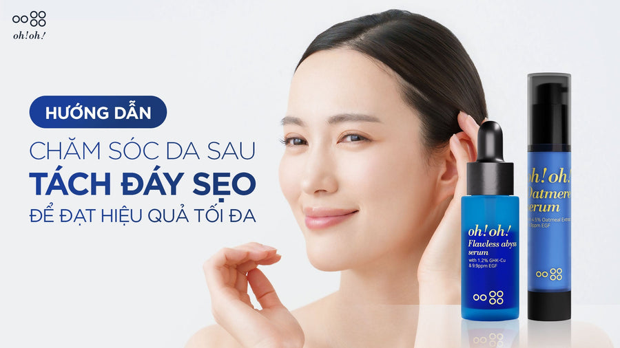 At-home skincare after aesthetic procedures that improve skin texture