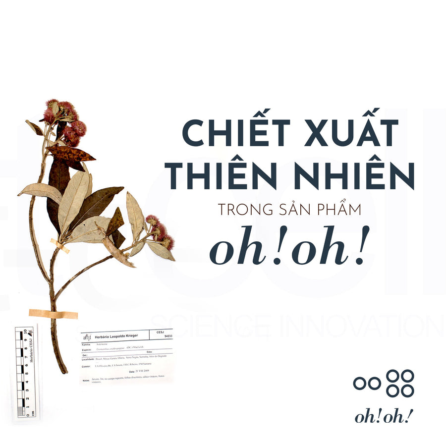 Did you know: The natural ingredients in oh!oh! products