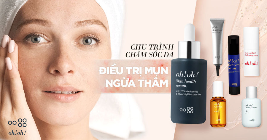 Summer skincare routine for oily, acne-prone skin