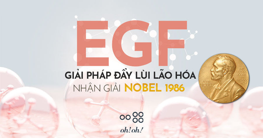 EGF - Epidermal Growth Factor Combats Signs of Aging, Nobel Prize Recipient 1986