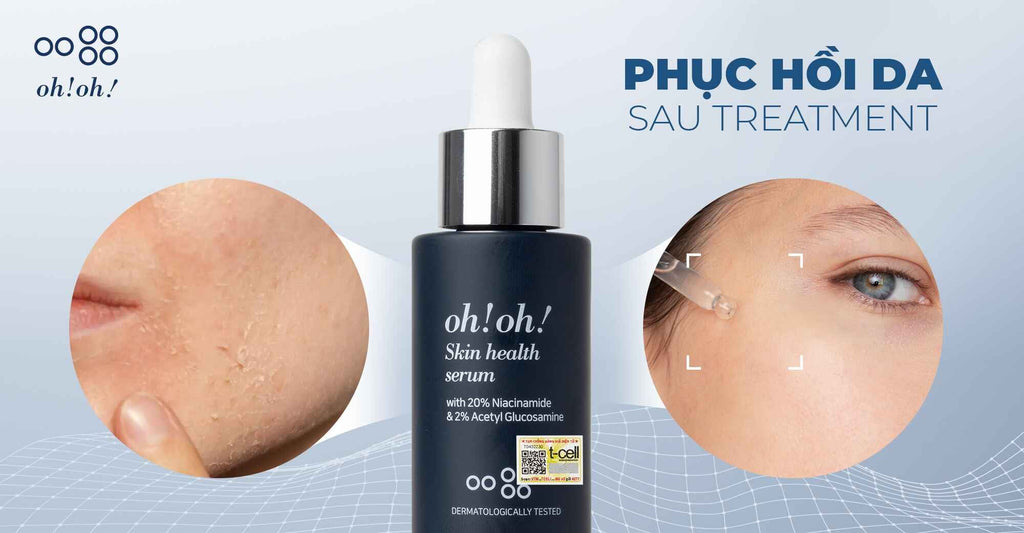 HÀNG RÀO BẢO VỆ DA SUY YẾU? Bí Quyết Chấm Dứt Kích Ứng Và Tái Phát Mụn Với oh!oh! Skin Health Serum