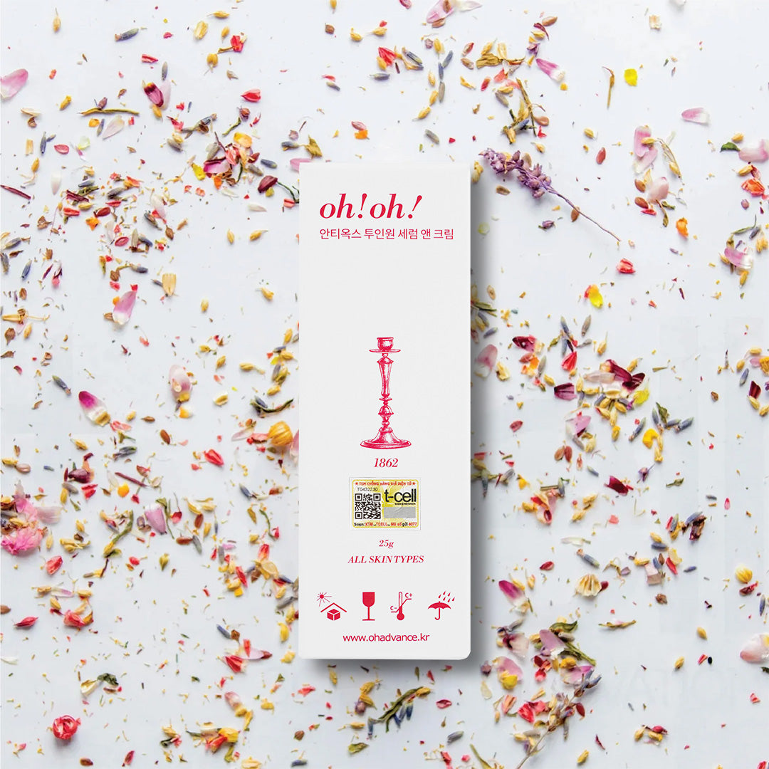 oh!oh! Antiox Two in One Moisturizing and Anti-Wrinkle Serum & Cream 25g