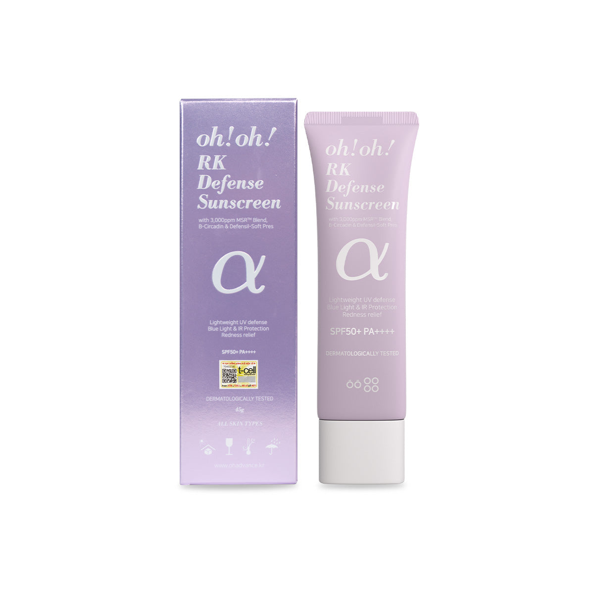 Kem Chống Nắng oh!oh! RK Defense Sunscreen 45g