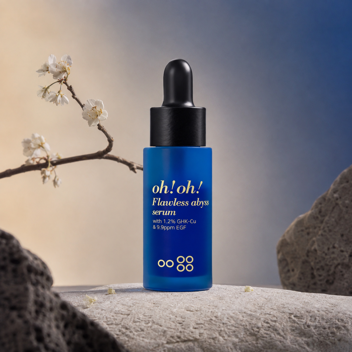 Serum Dưỡng Ẩm Và Làm Mờ Nếp Nhăn oh!oh! Flawless Abyss Serum 15g