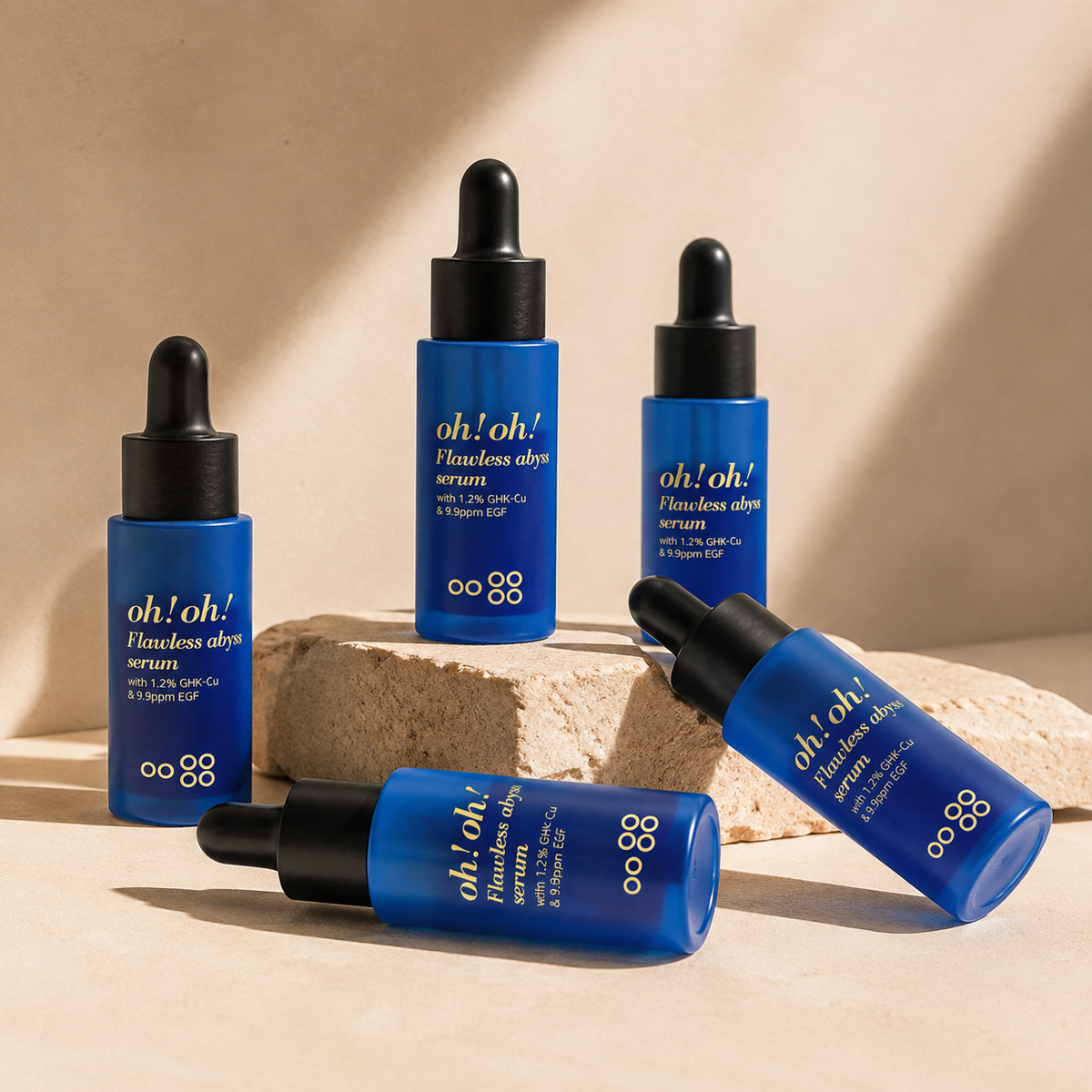 Serum Dưỡng Ẩm Và Làm Mờ Nếp Nhăn oh!oh! Flawless Abyss Serum 15g