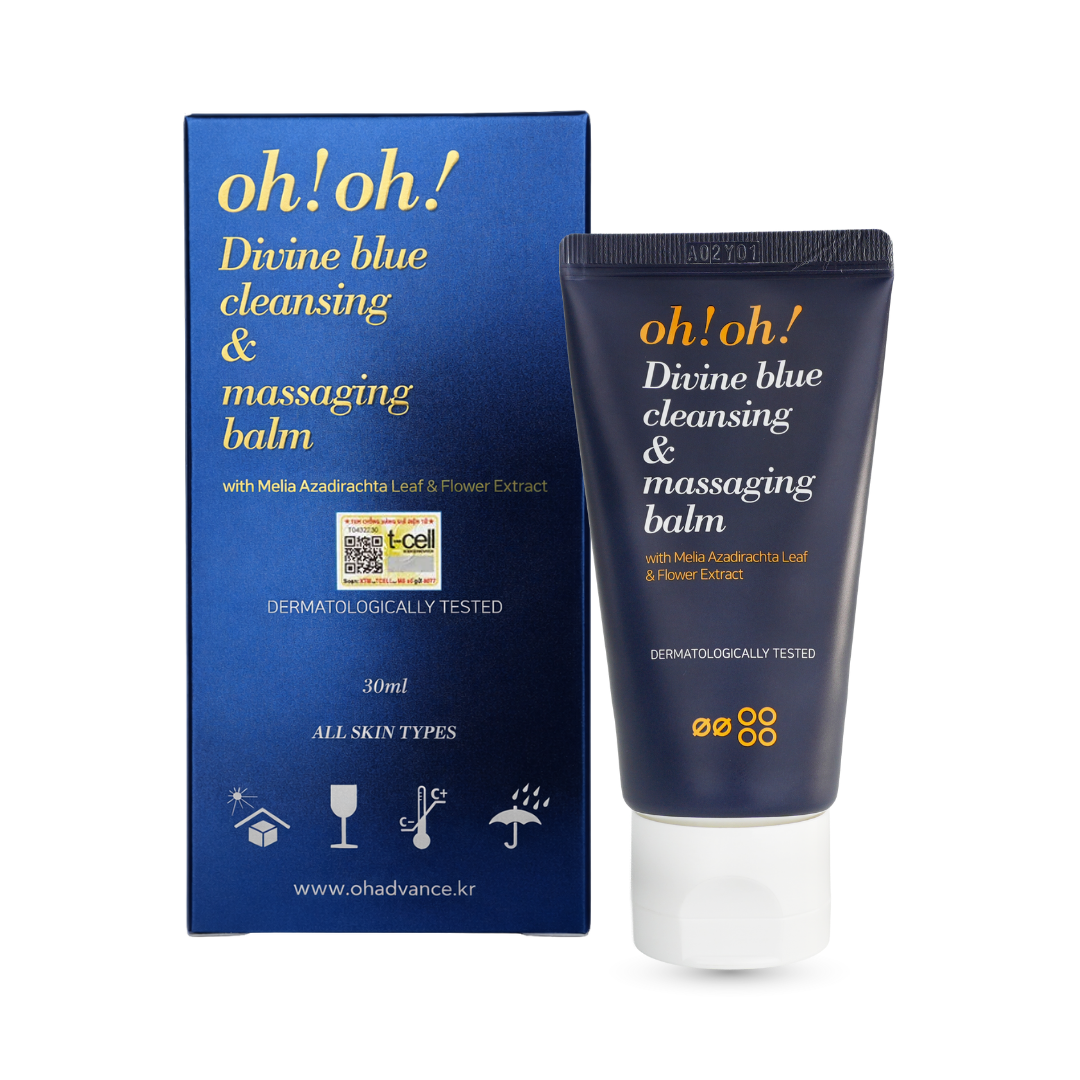 oh!oh! Divine Blue Cleansing & Massaging Balm 30ml/150ml