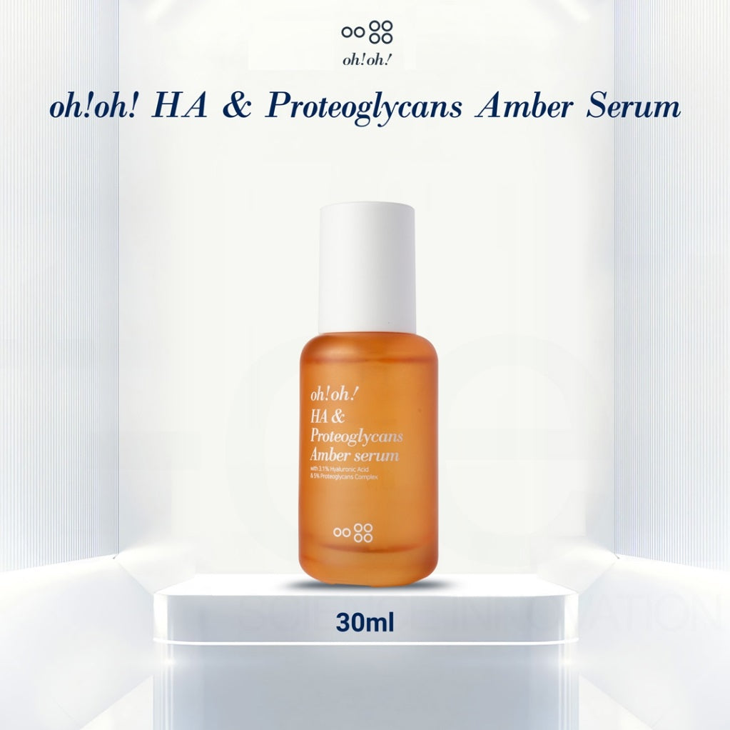 Tinh Chất Dưỡng Ẩm, Phục Hồi & Trẻ Hóa Da oh!oh! HA & Proteoglycans Amber Serum (with 3.1% Hyaluronic Acid & 5% Proteoglycans Complex)