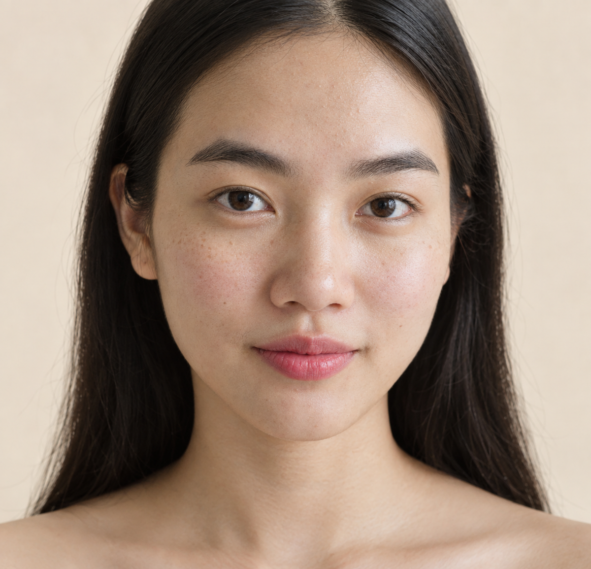 Đốm nâu, không đều màu